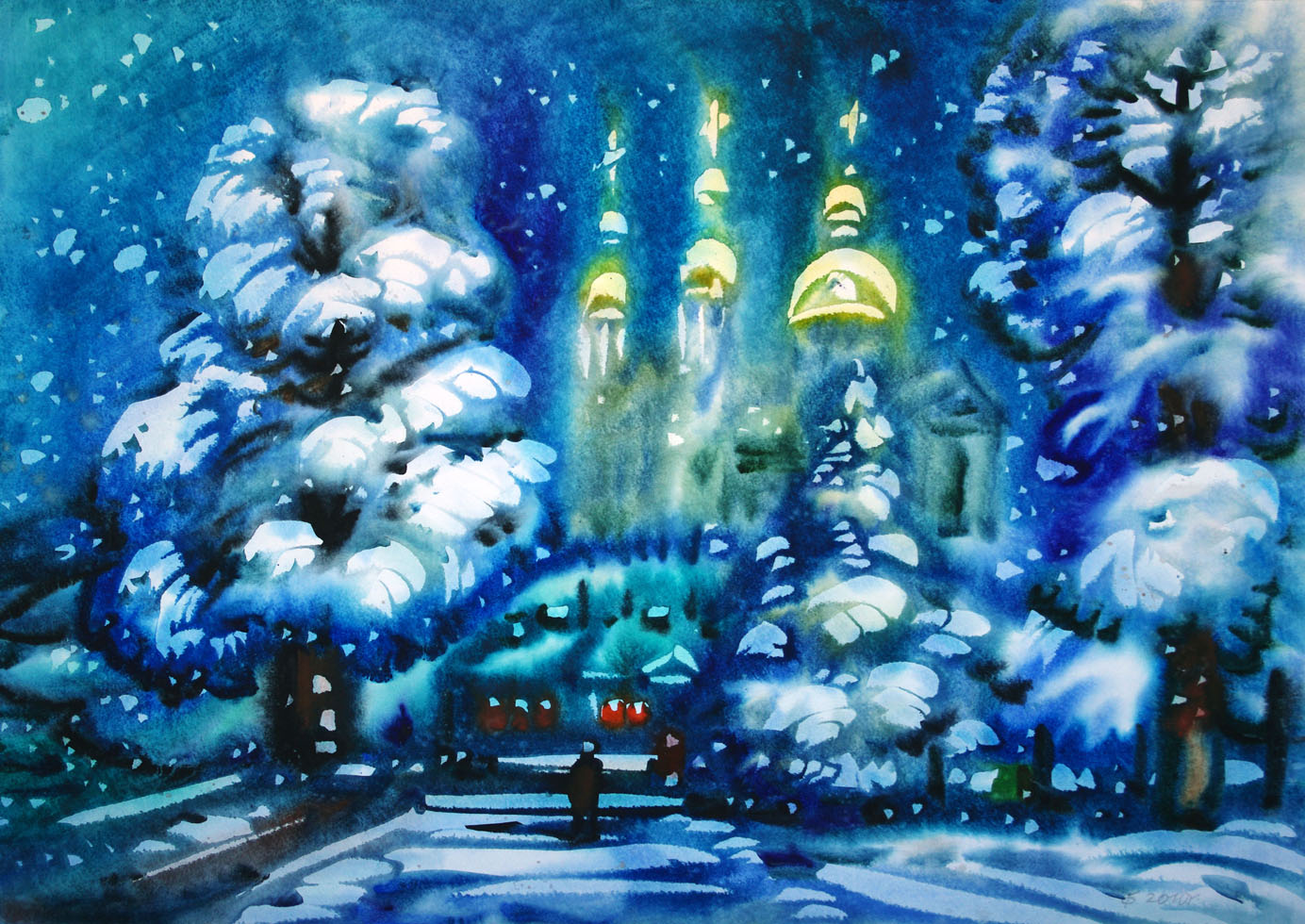 Витебск. Зимняя сказка